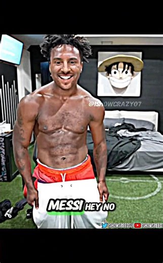 Ishowspeed In Messi Face 🤣 #ishowspeed #messi #shortsfeed