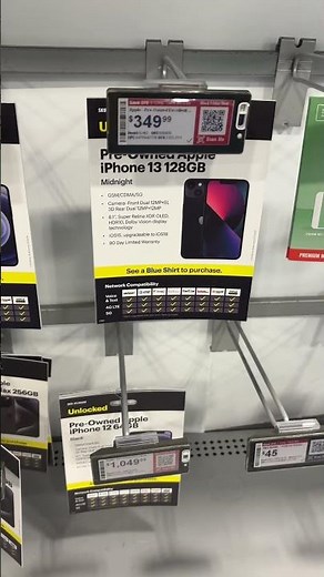 Best Buy Sells Pre-Owned Phones Now! #shorts