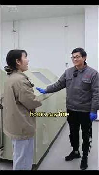 Learn how to use the salt spray test chamber in 2 minutes #machine#test
