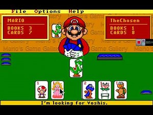 Mario's Game Gallery Go Fish