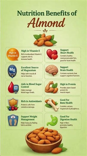 Eat Almonds Daily 🥜 See What Happens to Your Body!