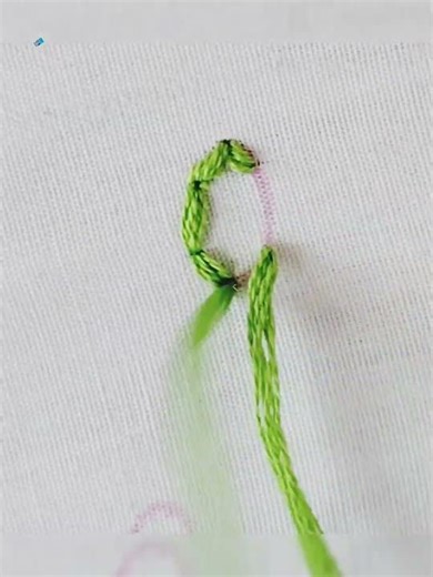 #embroidery of alphabet O #easy hand embroidery #art work