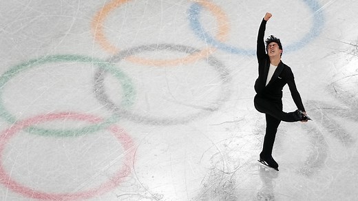 What's the difference between a free skate and short program in Olympic figure skating?