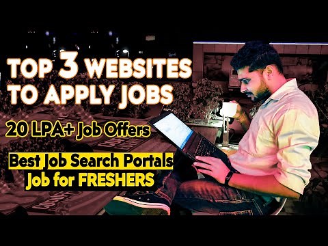 Best Websites to Apply Job | Top 3 Job Search App to get your First Job | Jobs for Freshers 2022