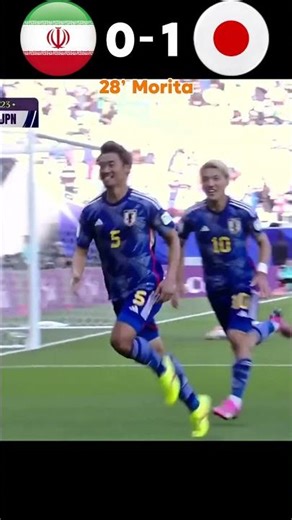 Iran Vs Japan Asian Cup quarter-final 2024 #football #japan #iran