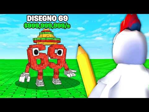 DISEGNA IL BRAIN ROT SU ROBLOX PER OTTENERLO!