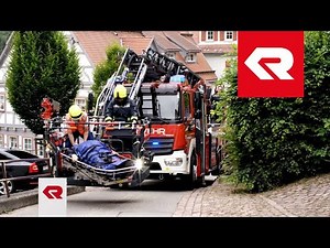 XS rescue cage - Rosenbauer aerial ladder