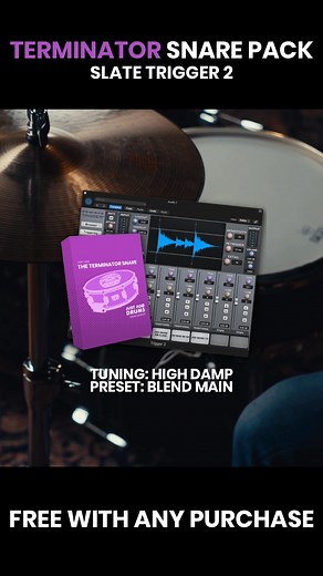 102K views | Black Friday Sale - Up To 74% Off +2 FREE Gifts with any purchase  Get 'Modern Drums FREE' for Kontakt Player and our unreleased 'The Terminator' Snare drum library for Slate Trigger 2 - FREE with ANY purchase! This week only - act fast! | Just Add Drums | Facebook