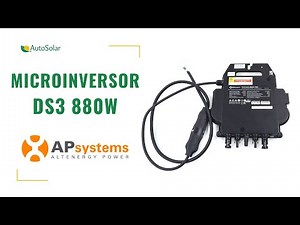 Microinversor APSystems APS DS3 880W 230V | AutoSolar