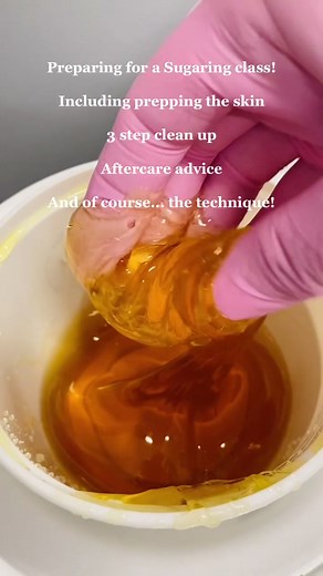 Sugaring Hair Removal Training! Makes me happy to teach 😊 #sugaringhairremoval #learntosugar #sugaring #tamarassugar #training #sugaringexpert