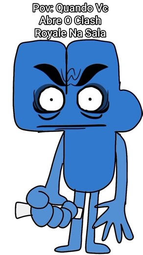 Pov: Quando Vc Abre O Clash Royale Na Sala #clashroyale #supercell #bfdi #meme #animação