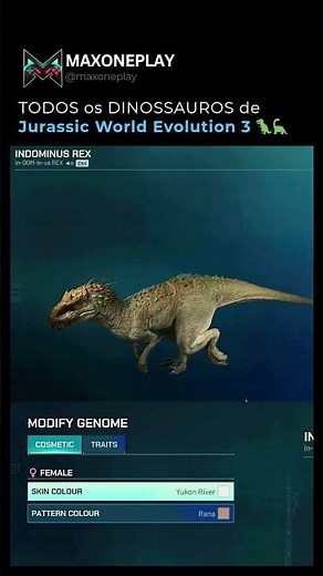 Gostaram da nova Dino List? Jurassic World Evolution 3