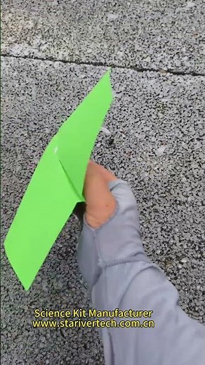 remote-control paper plane for science activities