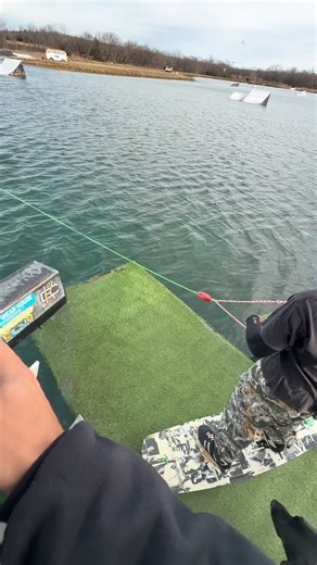 Warming up the cable for y’all! Be here at 4:00. Deals in the pro shop, free riding, and festive holiday drinks! 🍹🎄 | KC Watersports