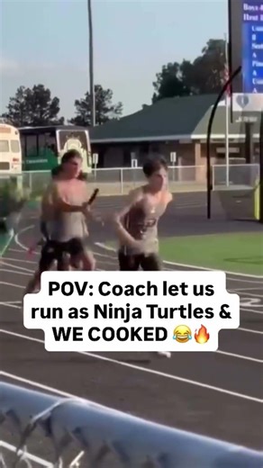 Ninja Turtles cooked track #trackandfield
