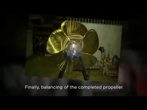 Repair of a Heavily Damaged Propeller by MPR