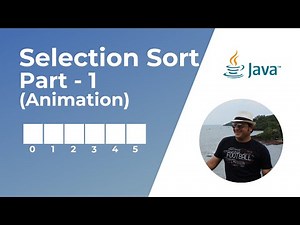 Selection Sort Algorithm in Java (Part 1) | Animation | Data Structure and Algorithm