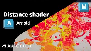 How to Use the Distance Shader to Create a Paint Mix Effect