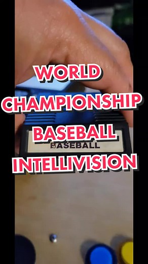 World Championship Baseball Intellivision #baseball #mlb #intellivision #worldchampionshipbaseball #yerout #Intellivision #baseballgame #atari2600 #80s #atari800 #atari400 #atari #space #atari5200 #fyp #atarigames #atari7800 #game #thevideogamecollector #vcs #midway #williams #videogames #retro #retrogaming #retrogamer #gaming #retrogames #console #cartridge #game #games #intellivision #sega #nintendo #c64 #commodore #xbox #psone #ps #xbox #tg16 #colecovision #sears #allstar