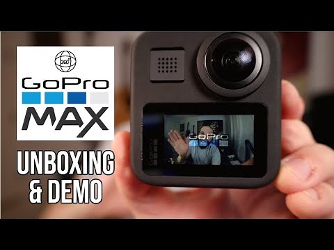 GoPro Max 360 Camera Unboxing & Demo with Test Footage