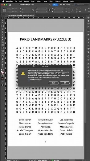 How to Package a Project in #InDesign #indesigntutorial