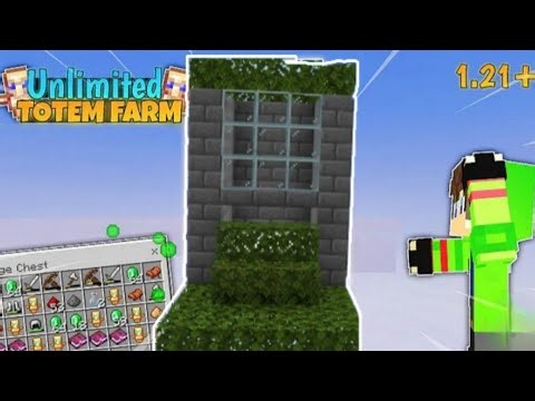 Unlimited Totem Farm 😱 | Minecraft 1.21+ Easy Raid Farm Tutorial