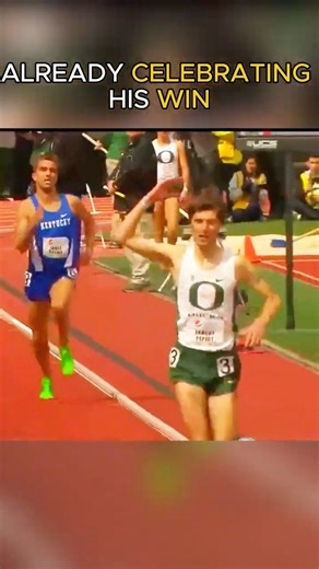 He Didn't See That Coming 😱 #racewalkfail #epicfinish