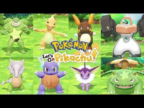 16 Locked Pokemon YOU CAN'T SHINY HUNT in Pokemon Let's Go Pikachu & Eevee!