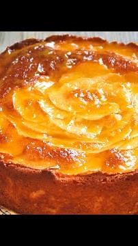 Tarta de manzana SIN PESAR INGREDIENTES