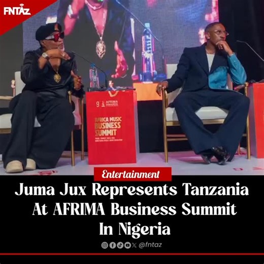 FNTAZ on Instagram: "Tanzanian R&B star @juma_jux has continued to strengthen his presence on the continental music scene after attending the AFRIMA Business Summit held in Nigeria. The summit, organized under the African Muzik Magazine Awards (AFRIMA) platform, brought together leading artists, music executives, producers, investors and policymakers from across Africa to discuss the growth, sustainability and global positioning of African music. Juma Jux was among the notable East African artis