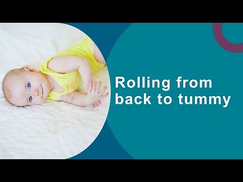 Learning to roll (4/4): Rolling from back to tummy