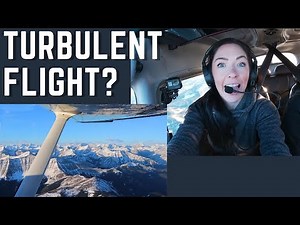 A Turbulent Flight | Flying Again in a C172?? Flying in the Canadian Rockies | GoPro Hero 7 + ATC!