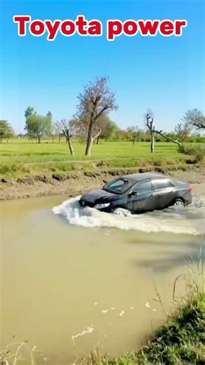 Toyota Underwater Power Mode Is On #shorts #toyota #power