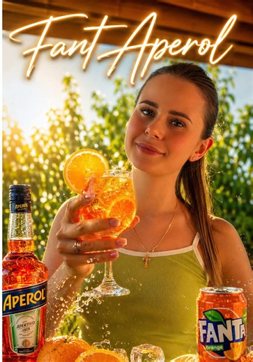 🍹 Fant Aperol — новий літній вайб у склянці Соковита апельсинова фанта, гіркуватий апероль, лід і трохи цитрусу — ідеальне поєднання для спекотного дня ☀️ Цей коктейль виходить яскравий, холодний і дуже освіжаючий 😍 Спробуй один раз — і він точно стане твоїм фаворитом цього літа 🍊🧊 #апероль #коктейль #холоднийнапій #літнійкоктейль #рек