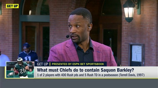 Dan Graziano and Louis Riddick detail how The Kansas City Chiefs plan to slow down Saquon Barkley ✍️ | Get Up