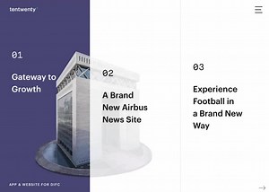 Agency portfolio - TenTwenty - Awwwards