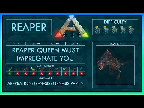 Reaper different Taming Strategies +Trap + Abilities | Full Guide | Ark