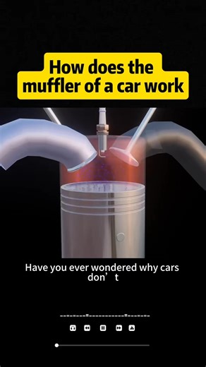 How does the muffler of a car work? | Life Hacks