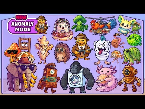 Merge Fellas ANOMALY MODE - New Characters Brainrot | New Mode Maker - Max Level Gameplay