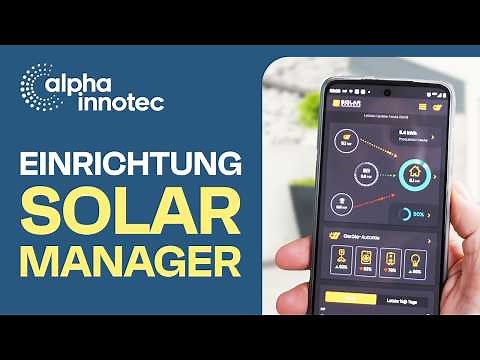 Solar Manager mit alpha innotec Wärmepumpe einrichten – Schritt-für-Schritt für Installateure