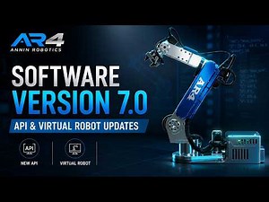 AR4 Desktop Robot Python API & SDK | 3D Virtual Robot + STEP/STL Import