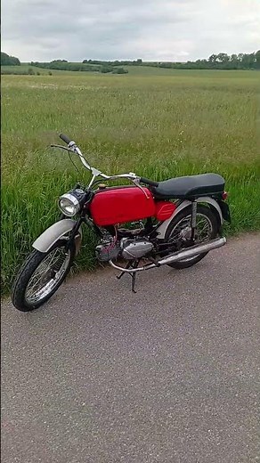 Start Jawa 23 mustang. #motorcycle #jawa #motorka #mustang#fichtl #pionýr