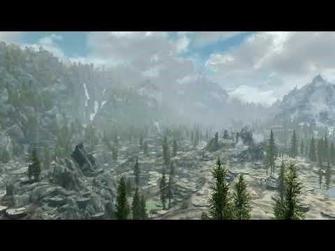 Skyrim Extreme View Distance Showcase
