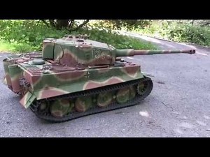 Armortek Late Tiger I Project video #19 tank completed
