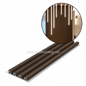 [Hot Item] New Customized Wall Panels Interior Home Decoration PVC Colorful PVC Cladding Boards Interior Exterior Fluted Wall Panels