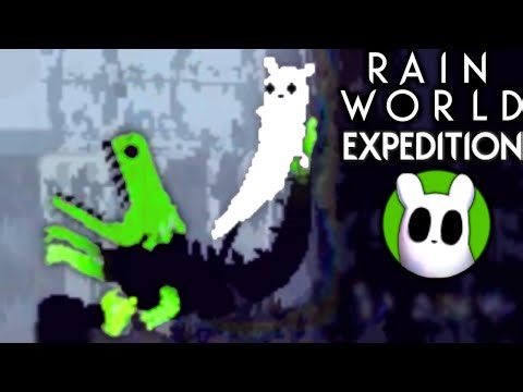 Rain World - Expedition - Tutorial and First Expedition: Five Green Lizards