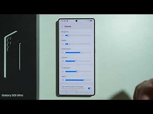 Samsung Galaxy S25 Ultra: How to Change Notifications Volume (Adjust Notification Sound Loudness)