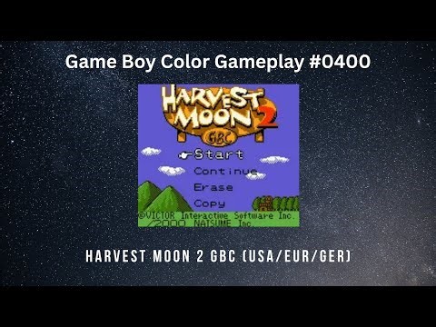 Harvest Moon 2 GBC (USA/EUR/GER) (Game Boy Color / Gameplay #0400)