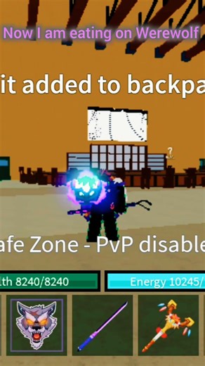 My Werewolf 😭😭#roblox#bloxfruits#werewolf#onepiece