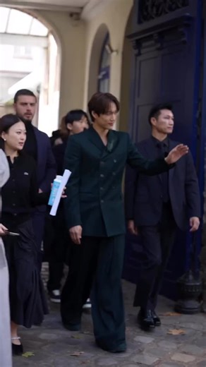 One of Best Photographer at Paris post it again🧸😍 cr : Edward Berthelot #kai #exokai #lacoste🐊 #lacosteparisfashionweek #kimjongin